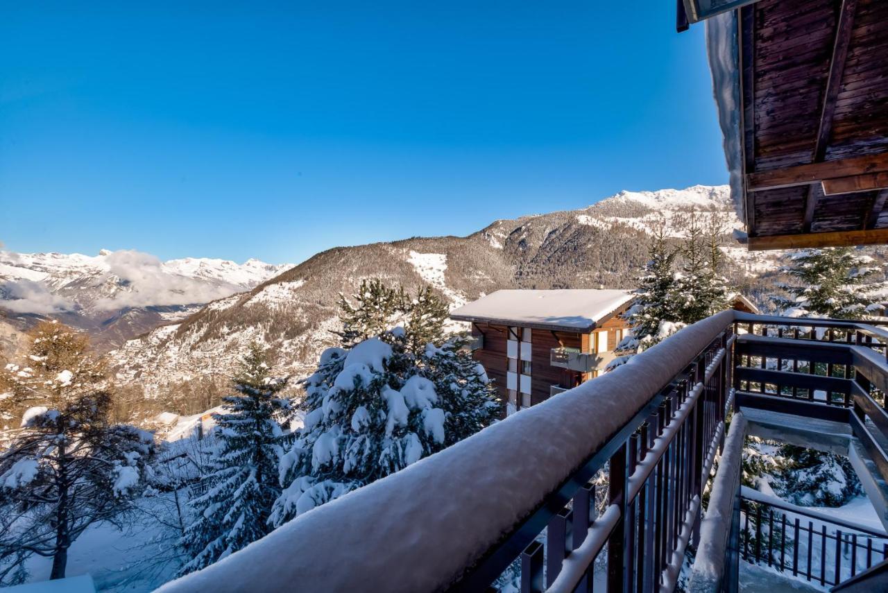 Appartement O Bouleau La Tzoumaz Esterno foto