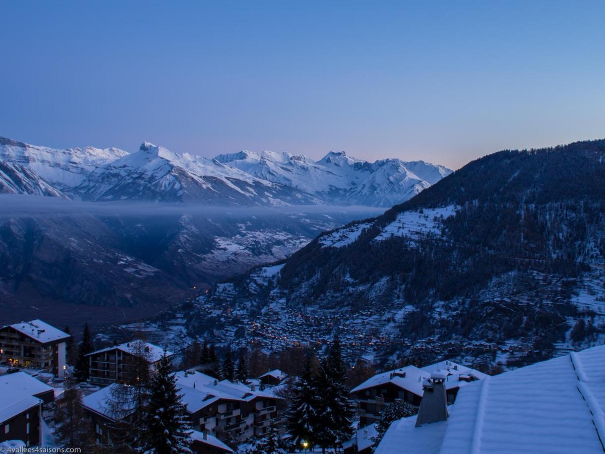 Appartement O Bouleau La Tzoumaz Esterno foto