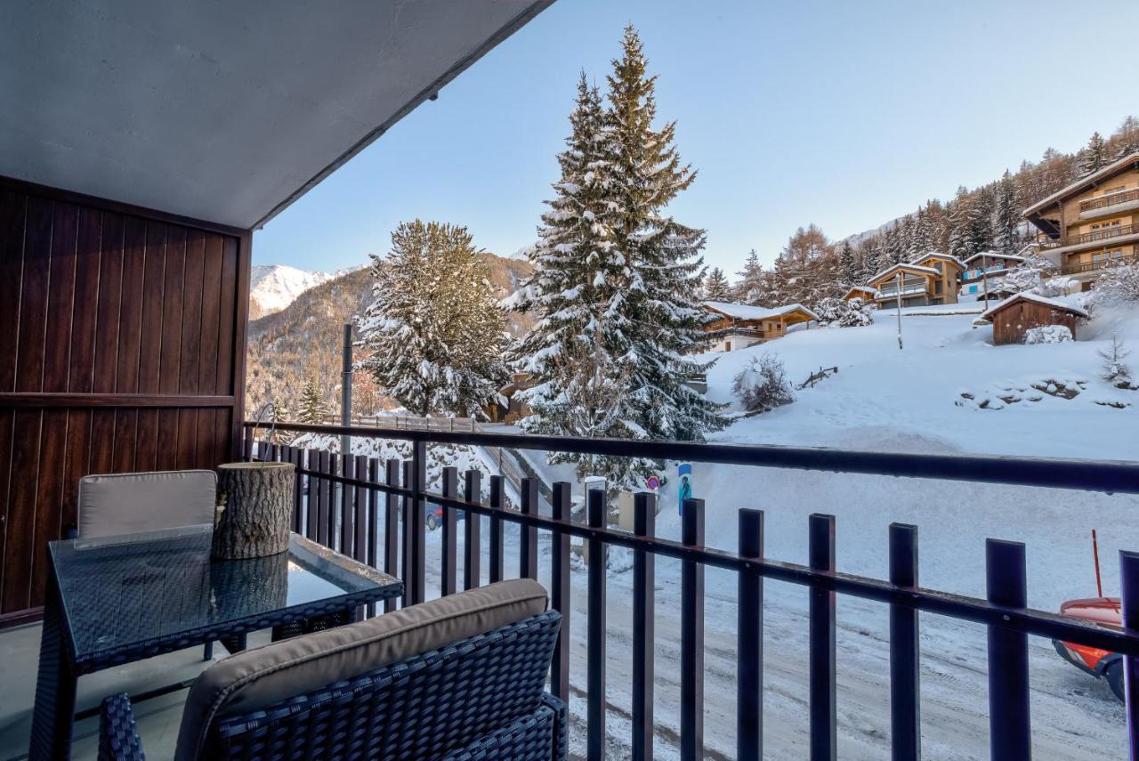 Appartement O Bouleau La Tzoumaz Esterno foto
